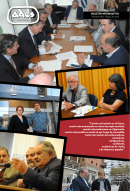 Descargar Boletín ADES Montevideo Mayo de 2013