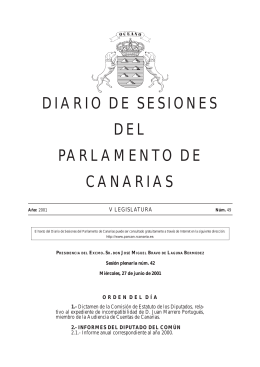 Formato PDF - Parlamento de Canarias