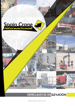 Folleto Spain Crane International S.L. - Spain