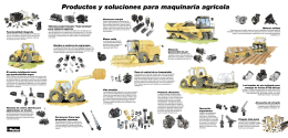 Productos y soluciones para maquinaria agrícola