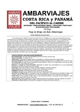 2015 FT COSTA RICA Y PANAMA