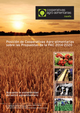 Futuro PAC: posición de Cooperativas Agro-alimentarias e