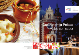 Gastronomía Polaca Viajes con sabor