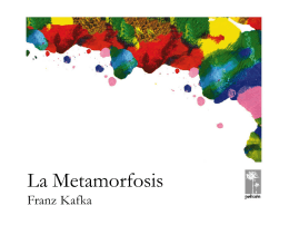 la metamorfosis - Colombia Aprende