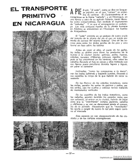 Revista Conservadora - El transporte primitivo de Nicaragua
