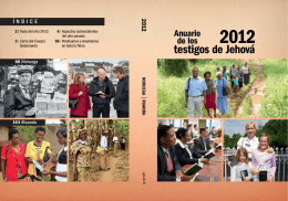 Anuario de los testigos de Jehová 2012