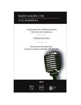Código de Ética Radio UAQ 89.5 FM