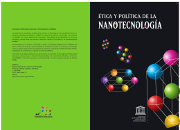 Ética y Política de las Nanotecnologías - unesdoc