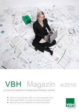 VBH Magazin 4/2010