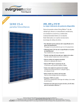 SERIE ES-A - Energy Grid Solutions