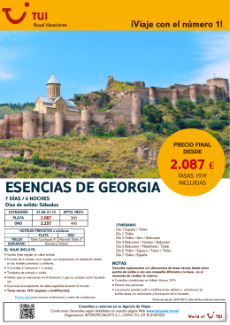2.087 € ESENCIAS DE GEORGIA