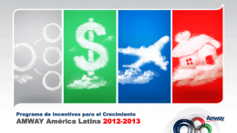 AMWAY América Latina 2012-2013