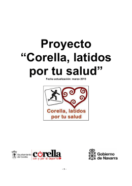 Proyecto “Corella, latidos por tu salud”