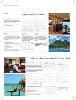 Hilton Bora Bora Nui Resort Sofitel Bora Bora