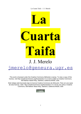 La Cuarta Taifa - Universidad de Granada