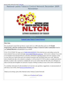 NLTCN Newsletter: December 2009