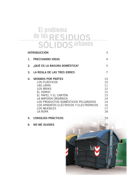 residuos urbanos (folleto)