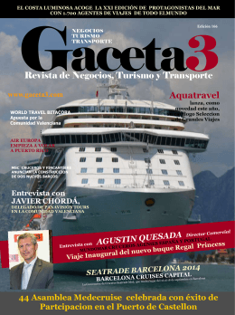Revista de Negocios, Turismo y Transporte Aquatravel
