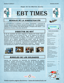 EBT Times - Eugenia B. Thomas K