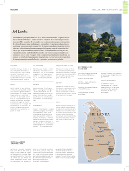 Sri Lanka - Comoviajar.com