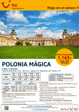 POLONIA MÁGICA - Turimagia.com