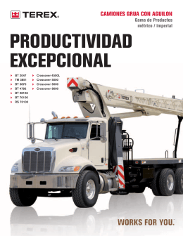 Boom Truck Cranes Range Brochure LZ