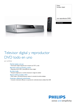 DTP2130/31 Philips Receptor digital