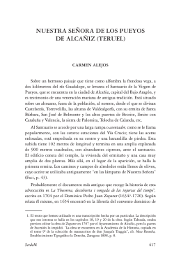 (Teruel), "Scripta de Maria" 8 (2011)