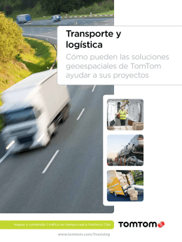 Descargue el folleto de Transporte y logística