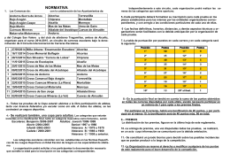 Folleto II Circuito Intercomarca Carrerras 2014-2015
