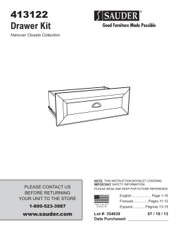 413122 Drawer Kit