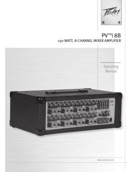 PV™i8B Operating Manual