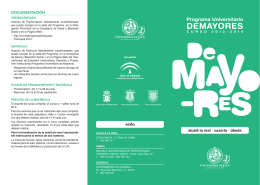 folleto demayores sedes 2013 14.indd