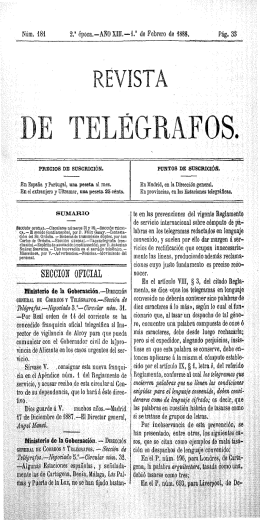 Revista de telégrafos (1888 n.181)