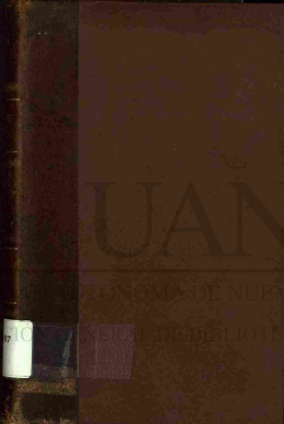 A cartas vistas - Universidad Autónoma de Nuevo León