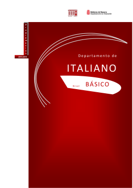ITALIANO - Escuela Oficial de Idiomas