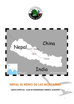 nepal: el reino de las montañas - Club de Senderismo Emérita