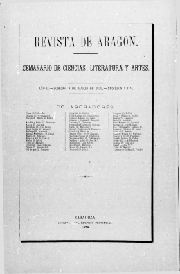 9 de marzo 1879 - Institución Fernando el Católico