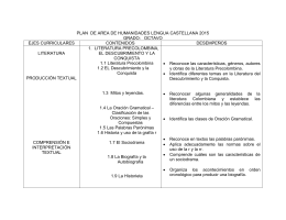 plan de area de humanidades lengua castellana 2015 grado