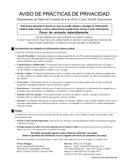 Privacy Notice (Spanish).pmd