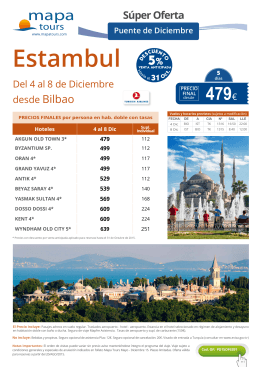 Estambul - Viajes Navarsol