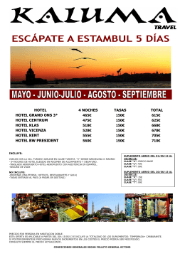 hotel 4 noches tasas total hotel grand ons 3* hotel centrum hotel