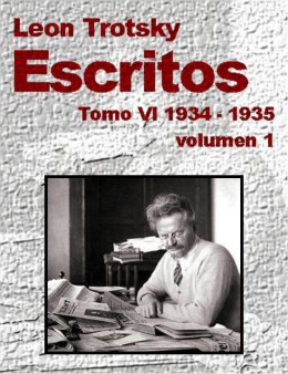 Tomo VI (1934 – 1935) Volumen 1
