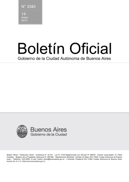 LEY - Boletín Oficial - Gobierno de la Ciudad Autónoma de Buenos