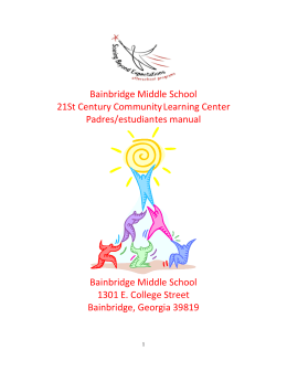 Bainbridge Middle School 21St Century CommunityLearning Center