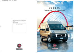Catálogo Electrónico Ducato Transporte de