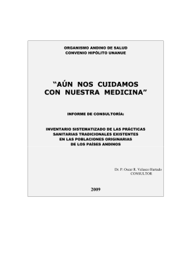 Descargar - ORAS CONHU / Organismo Andino de Salud