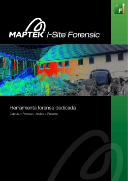 Folleto I-Site Forensics
