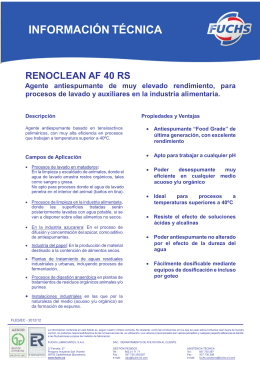 renoclean af 40 rs - R. BEJAR RODRIGUEZ