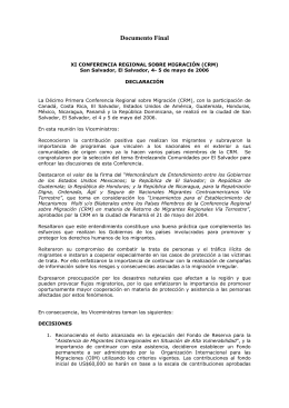 2006 DECLARACION San Salvador
